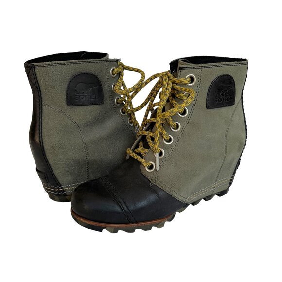 Sorel 1964 Premium Waterproof Wedge Ankle Boots - Picture 2 of 13